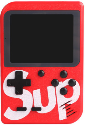 

ITGood SUP 400 in 1 Games Retro Game Box Console Handheld Game PAD Gamebox (Batterry Included) 8 GB with TV OUT CABLE, CHARGING CABLE Handheld Gaming Console(Red)