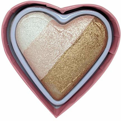 

Chubs Sweet Heart Highlighter For Women Highlighter(Gold)
