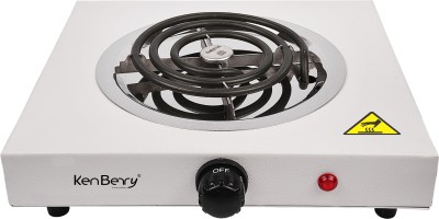 

KenBerry Sleek (White) Radiant Cooktop(White, Jog Dial)