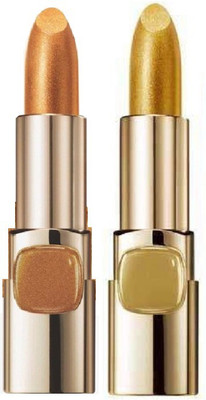 

Gabbu SOFT AND SMOOTH SUPER SHINE MULTI PURPOSE METALLIC LIPSTICK(ROSE GOLD, GOLD RUSH)