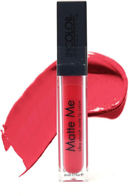 

Incolor Matte Me Lip Gloss, N424 Maroon, 6ml(Maroon)