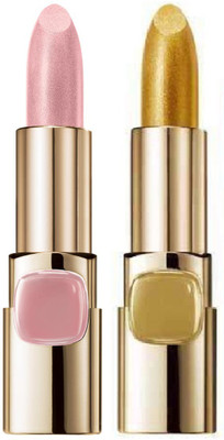 Gabbu NEWLY COLLECTION RICH PIGMENTED MULTI PURPOSE COMBO LIPSTICK(MAGIC SILVER, GOLD RUSH)
