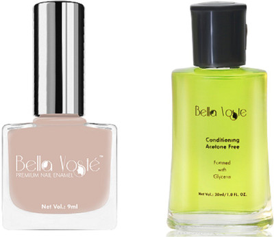 

Bella Voste Nail Polish Kit URBAN BUN Matte 39 ml Pack of 2(Pack of 2)