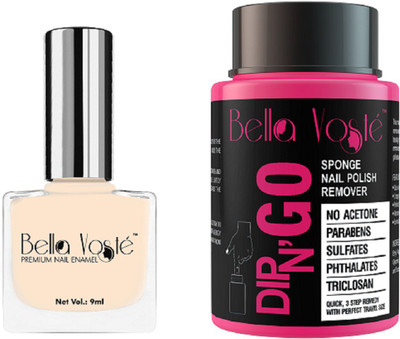 

Bella Voste Nail Polish Kit SANDY SOFT Matte 89 ml Pack of 2(Pack of 2)