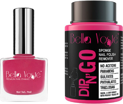 

Bella Voste Nail Polish Kit BE THE ONE Glossy 89 ml Pack of 2(Pack of 2)