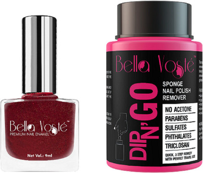 

Bella Voste Nail Polish Kit LOVE RULES Shimmer 89 ml Pack of 2(Pack of 2)