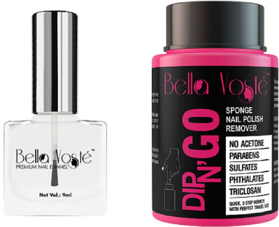 

Bella Voste Nail Polish Kit HIGH GLOSS TOP COAT Glossy 89 ml Pack of 2(Pack of 2)