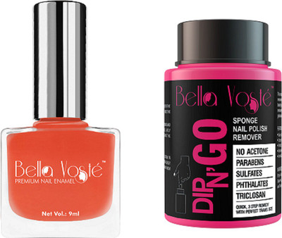 

Bella Voste Nail Polish Kit FIRE OR DESIRE Glossy 89 ml Pack of 2(Pack of 2)