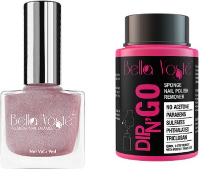 Bella Voste Nail Polish Kit SECRET GLOSS Shimmer 89 ml Pack of 2(Pack of 2)