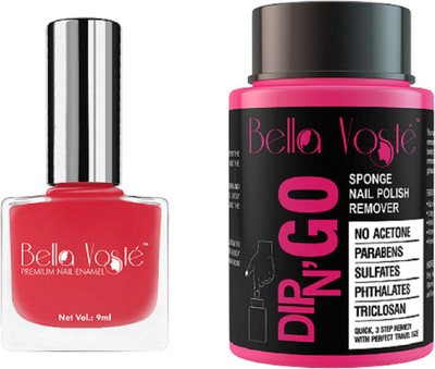 

Bella Voste Nail Polish Kit PUMP IT UP Glossy 89 ml Pack of 2(Pack of 2)
