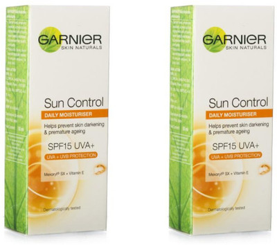 

Garnier SUN CONTROL DAILY MOISTURISER(50MLX2)(50 ml)