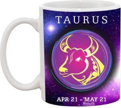 ARTBUG Taurus Zodiac Sign - 692 Ceramic Coffee Mug(350 ml)