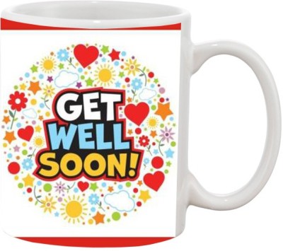 ARTBUG Get Well Soon - 634 Ceramic Coffee Mug(350 ml)