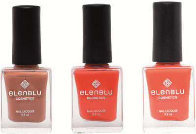 

Elenblu Tarnished Copper, Brickola & Roseate Blush - (9.9ml Each) brown(Pack of 3)