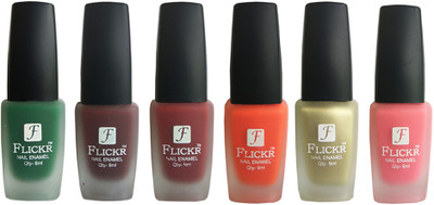 

Flickr VELVET MATTE NAIL POLISH Green,Maroon,Reddish Maroon,Orange,Golden,Peach(Pack of 6)