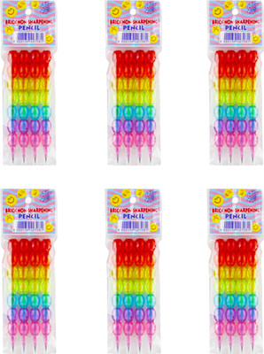 

Parteet New Stack Pencil Set Pencil(Set of 1, Multicolor)