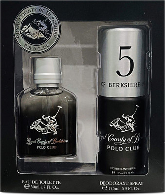 

Royal County Of Berkshire Polo Club EDT GIFT SET NO- 5 Eau de Parfum - 225 ml(For Men)