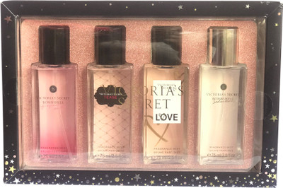 

Victoria's Secret NEW! Best-Of Mini Mist Gift Set of 4 Eau de Parfum - 75 ml(For Men & Women)