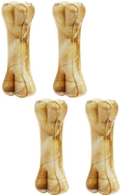 

Pets Empire Pressed Dog Bone {Large 25.40 cm (10-inch) x 4 Pieces }Mega Pack Chicken Dog Chew(1290 g, Pack of 1)