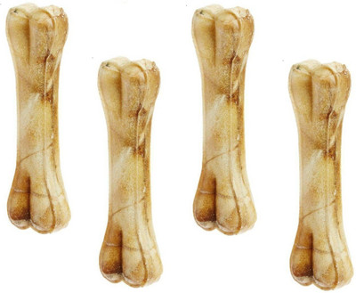 

Pets Empire Best Pressed Dog Bone (X Large, 8-inch, 4 Pieces, Pack of 2) Chicken Dog Chew(599 g, Pack of 1)