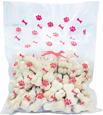 

Pets Empire Pressed Dog Bone, 1 kg (Small, 2-inch) Chicken Dog Chew(1 kg, Pack of 1)