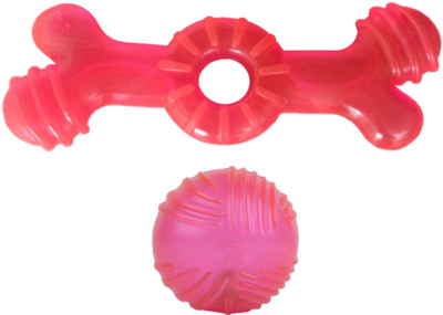 

W9 Combo of 2 FunToy for Small Puppy Plastic Chew Toy For Dog & Cat