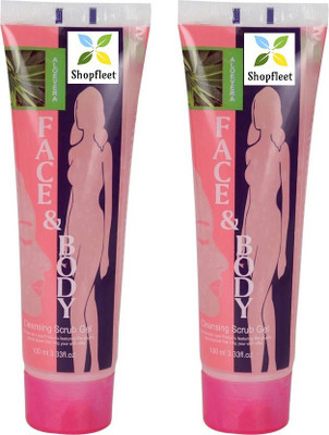 

Shopfleet Pack of 2 Aloe Vera Scrub(200 ml)