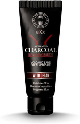

eXx Activated Charcoal face Scrub with DeTan & Eucalyptus essential oil, 100 gm Scrub(100 g)