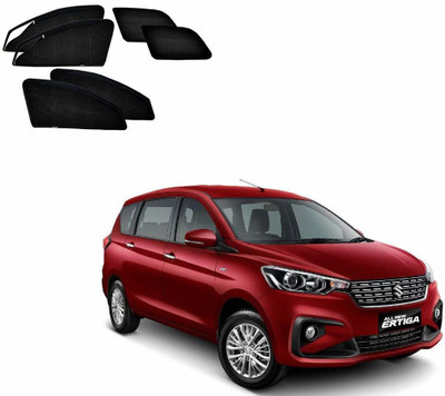 AuTO ADDiCT Side Window, Rear Window Sun Shade For Maruti Suzuki Ertiga(Black)