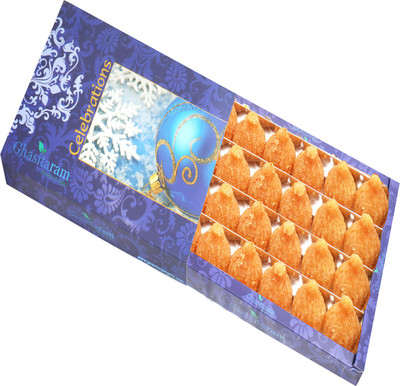 Ghasitaram Gifts Gud Coconut Modaks 800 gms Box(800 g)