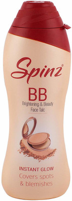 Spinz BB Brightening & Beauty Talc Instant Glow 120g(120 g)