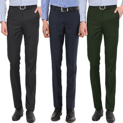 AD & AV Regular Fit Men Multicolor Trousers