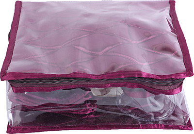 

Kuber Industries 1 Piece Satin Jewellery kit (Purple) -CTKTC5322 Laminated Vanity Box(Purple)