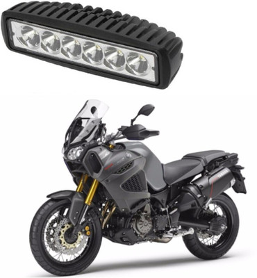 AUTOGARH Bar Spot Beam Off Road Driving 6 CREE LED Fog Light Lamp Universal Fitting For R1200GS(18W) - Pack of 1 Headlight Motorbike LED for Yamaha (12 V, 55 W)(R1200GS, Pack of 1)