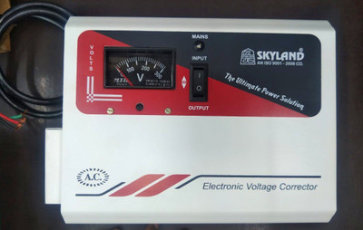 

skyland 5Kva 170v Economy Voltage Stabilizer for AC VOLTAGE STABILIZER(Grey, White)