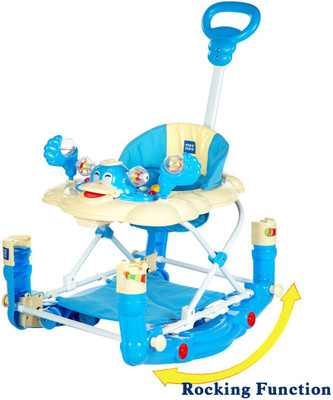 

MeeMee Musical Walker & Rocker With Parent Rod(Blue)