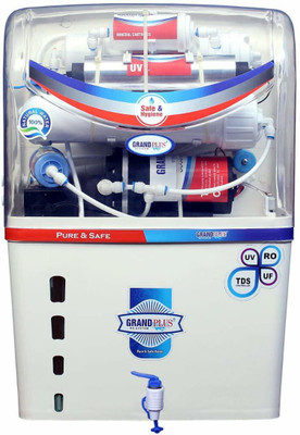 

Grandplus Niva 14 Stage 12 L RO + UV + UF + TDS Water Purifier(White)