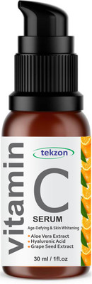 

tekzon Vitamin C Anti Ageing Serum for Wrinkles & Fine Lines Fades Dark Spots & Pigmentation(30 ml)