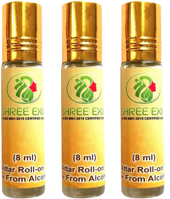 

SHREE EXIM 24 CARAT LONG LASTING ( 24 ml ) Floral Attar(Floral)