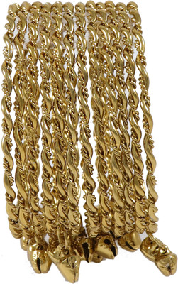 NMII Metal Bangle Set(Pack of 12)