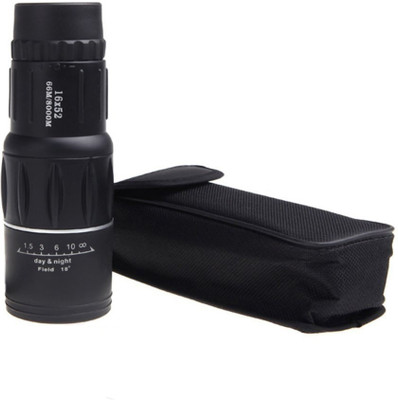 

PSYCHE Monocular High Power Dual Focus 16x Zoom 52mm Objective Lens Monocular (52, Black) Monocular(52 mm, Black)