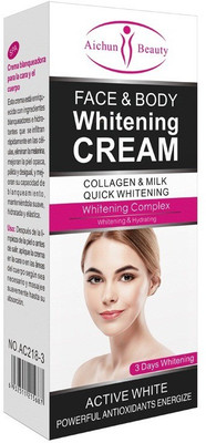 

Aichun Beauty 120ml Skin Whitening Cream for Body Face Dark Skin Bleaching Lotion Facial Cream(120 ml)