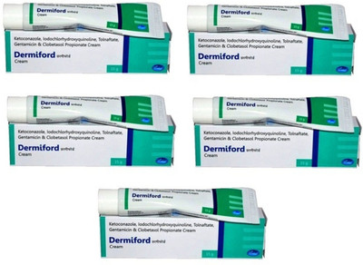 

leeford Dermiford cream pack of 5 (15*5=75)(15 g)