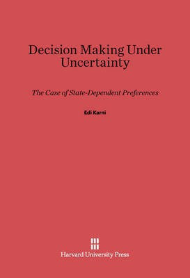 Decision Making under Uncertainty(English, Electronic book text, Karni Edi)
