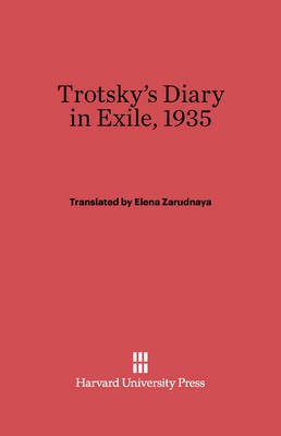 Trotsky's Diary in Exile, 1935(English, Electronic book text, unknown)