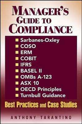 Manager's Guide to Compliance(English, Electronic book text, Tarantino Anthony)