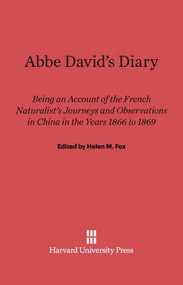 Abbe David's Diary(English, Electronic book text, unknown)