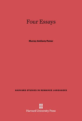 Four Essays(English, Electronic book text, Potter Murray Anthony)