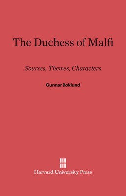 The Duchess of Malfi(English, Electronic book text, Boklund Gunnar)