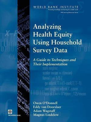 Analyzing Health Equity Using Household Survey Data(English, Electronic book text, O'Donnell Owen)